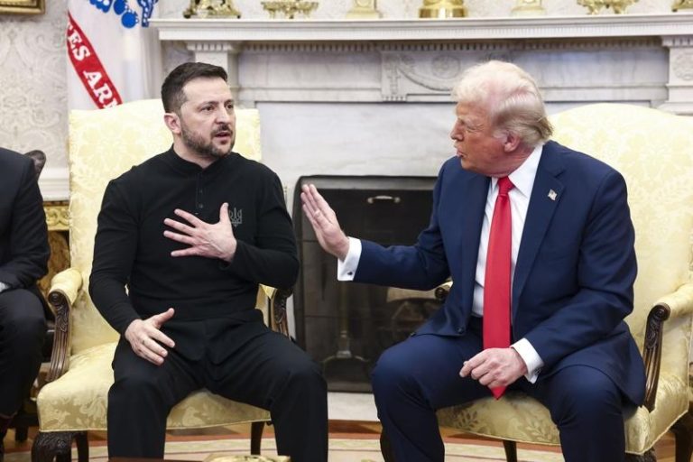 乌克兰总统泽伦斯基（Volodymyr Zelensky）今天与美国总统川普通话。（欧新社）