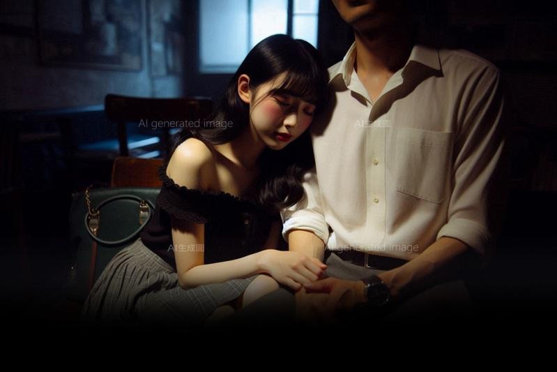 印度北方邦发生一件不伦丑闻,一名55岁男子竟与自己儿子的22岁未婚妻私奔成婚,过程中不仅引爆家庭激烈冲突,男子甚至还对反对的元配施暴,家人关系濒临绝裂。(示意图/AI生成)