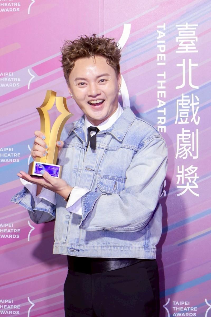 张棱以「亲爱的彼得先生」拿下最佳音乐剧女演员奖。记者沈昱嘉／摄影