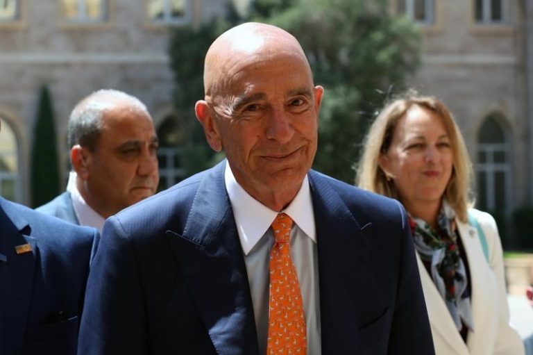 美国驻叙利亚特使巴瑞克（Thomas Barrack）。欧新社