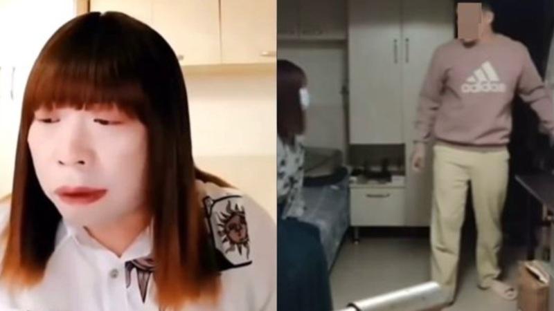 名为「南京红姐」的网红,被揭发真实身分是名38岁男子。(摘自微博)