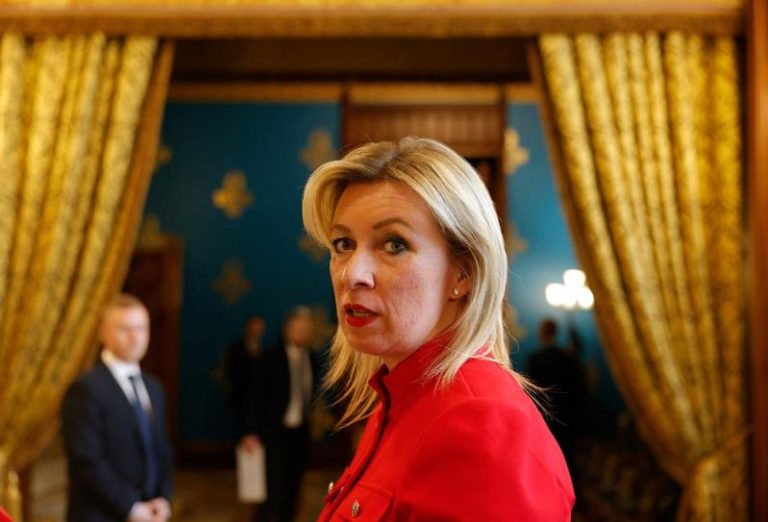 俄罗斯外交部发言人沙卡洛娃（Maria Zakharova）。路透