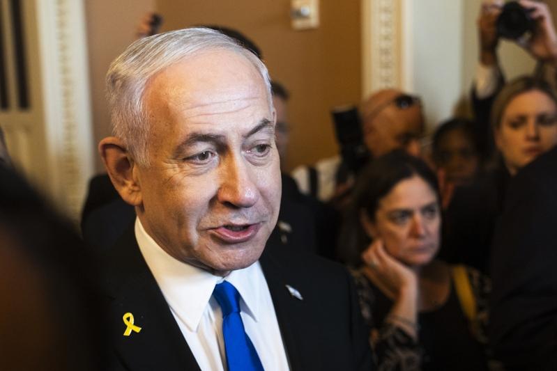 以色列总理内唐亚胡(Benjamin Netanyahu)。美联社
