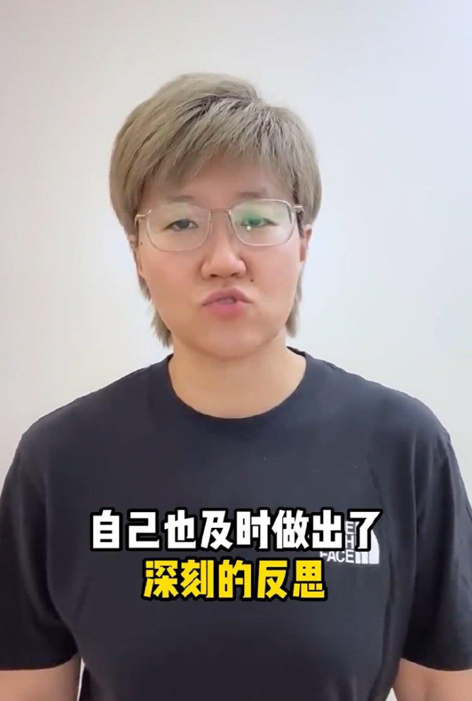 要求孙颖莎对手「差不多得了」、「懂点事吧」，前世界冠军郭焱（见图）道歉。(取材自羊城晚报)