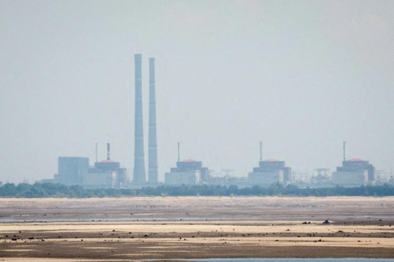 札波罗热核电厂（Zaporizhzhia Nuclear Power Plant）。路透
