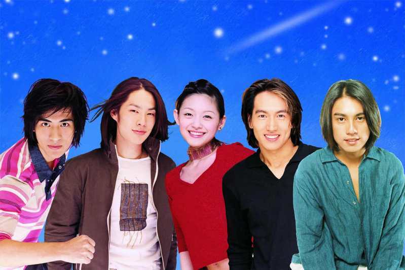 「流星花园」由周渝民、吴建豪、大S、言承旭跟朱孝天主演。(本报数据照片)