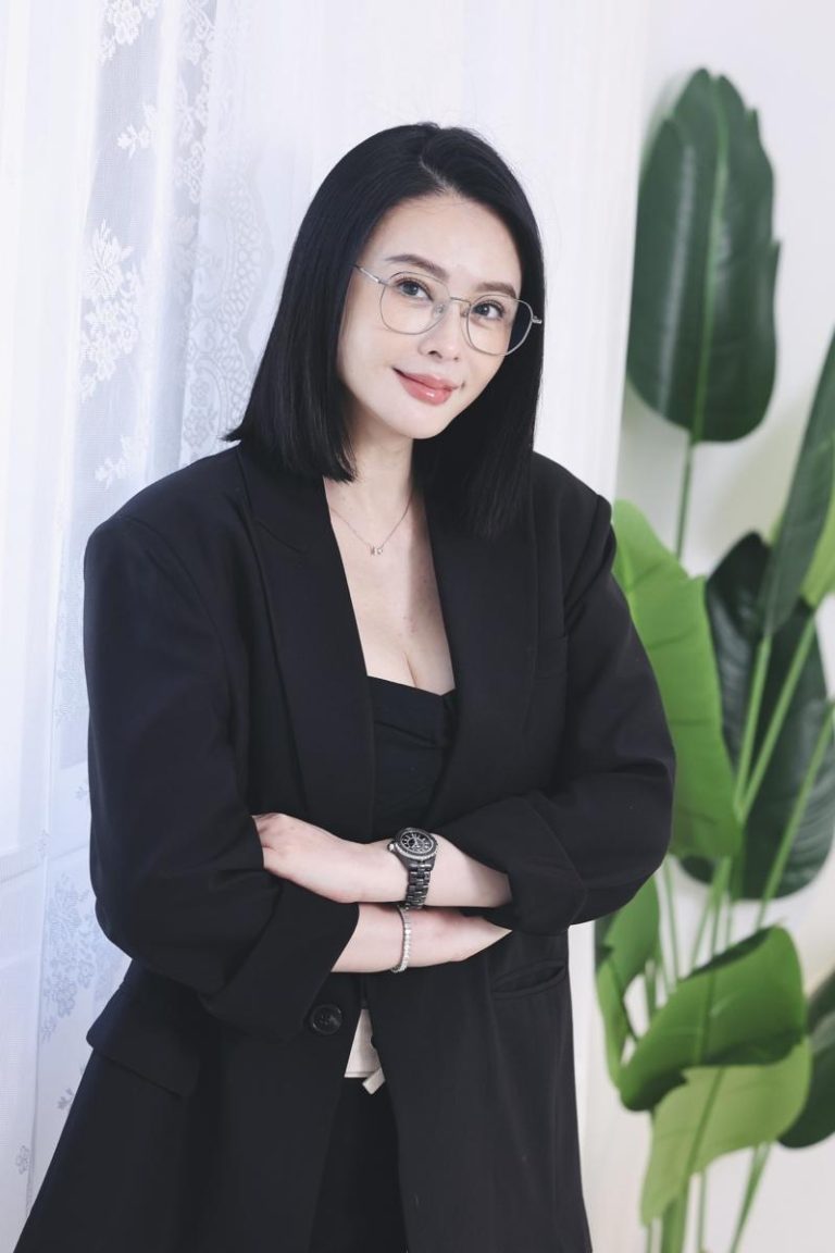 萧淑慎展露乐观坚强一面。记者王聪贤／摄影