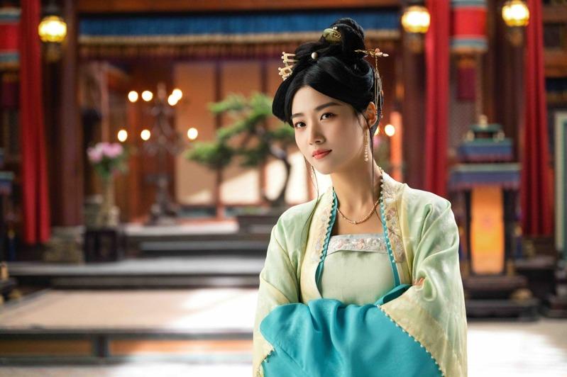 卢昱晓在「五福临门」中饰有勇有谋郦家三娘子。(图/Netflix提供)