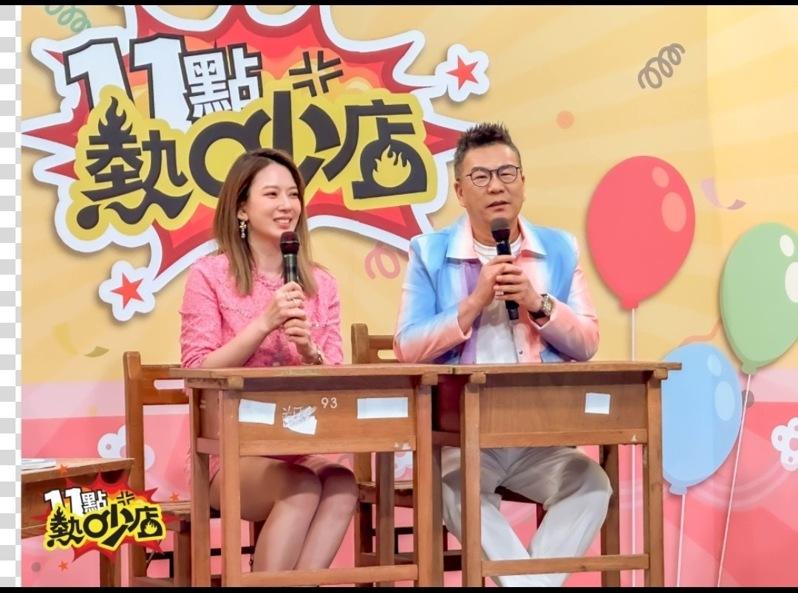沈玉琳(右)最近瘦了一大圈。图/TVBS提供