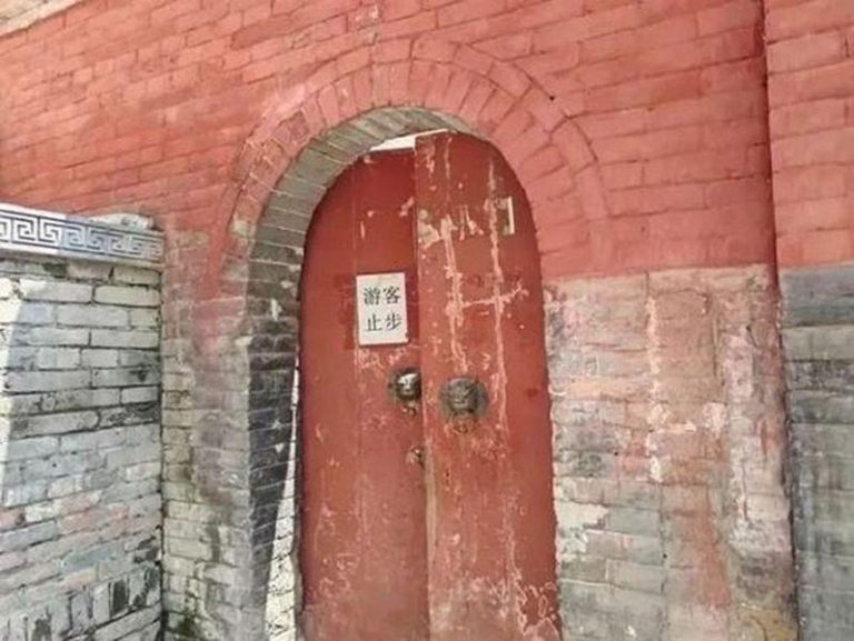 少林寺僧院谢绝游客。（取材自凤凰网旗下风暴眼）