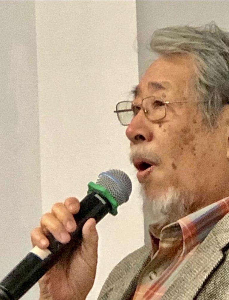 邹森年轻时模样。图／摘自台艺大脸书