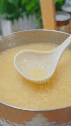 【宝宝辅食】藕粉百合绿豆爽的做法图解8