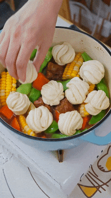 【宝宝辅食】排骨焖花卷的做法图解15