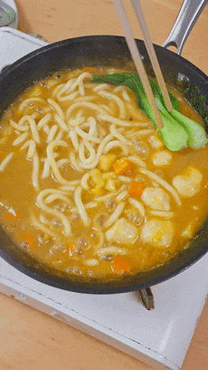 【宝宝辅食】咖喱鱼丸乌冬面的做法图解6