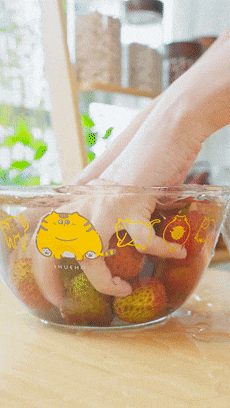 【宝宝辅食】蒸七颗荔枝的做法图解1