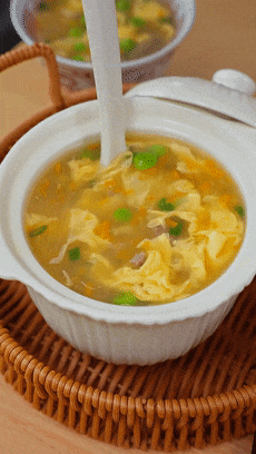 【宝宝辅食】豌豆牛肉蛋花汤的做法图解13