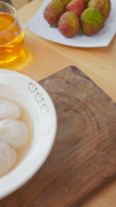 【宝宝辅食】蒸七颗荔枝的做法图解5