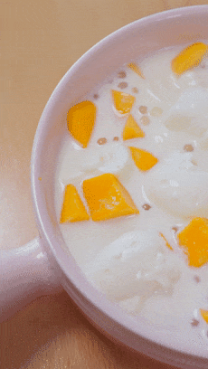【宝宝辅食】牛奶冻西米露的做法图解11