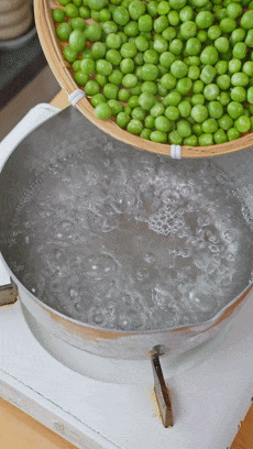 【宝宝辅食】豌豆牛肉蛋花汤的做法图解4