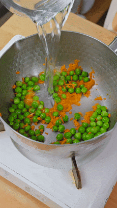 【宝宝辅食】豌豆牛肉蛋花汤的做法图解6