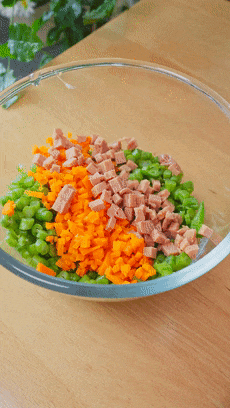 【宝宝辅食】豆角小煎饼的做法图解6
