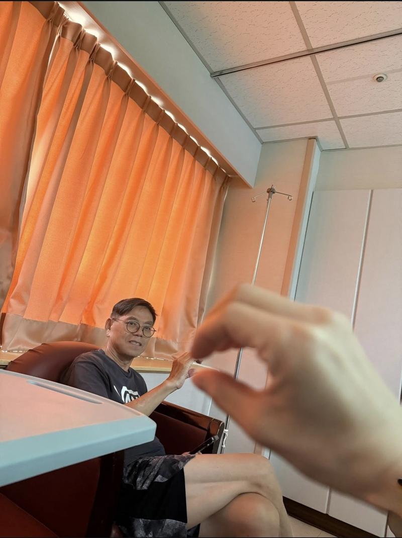 杨千霈称赞爸爸是最强老爸。图／摘自IG