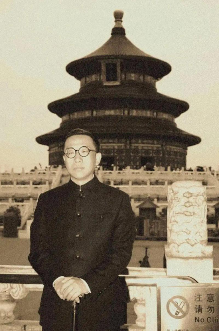 付强拍摄的复古照片。(取材自封面新闻)