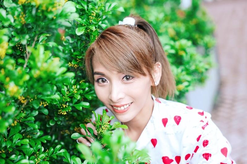 Amy现在最大的心愿就是努力工作，希望早日经济能稳定。记者林士杰／摄影