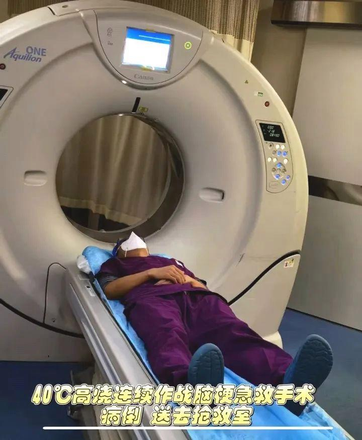 上海九院脑血管专家李轶近日在视频中苦笑着告诉网友：「我天天治疗脑梗，最后我也得了脑梗了。」(取材自微信)