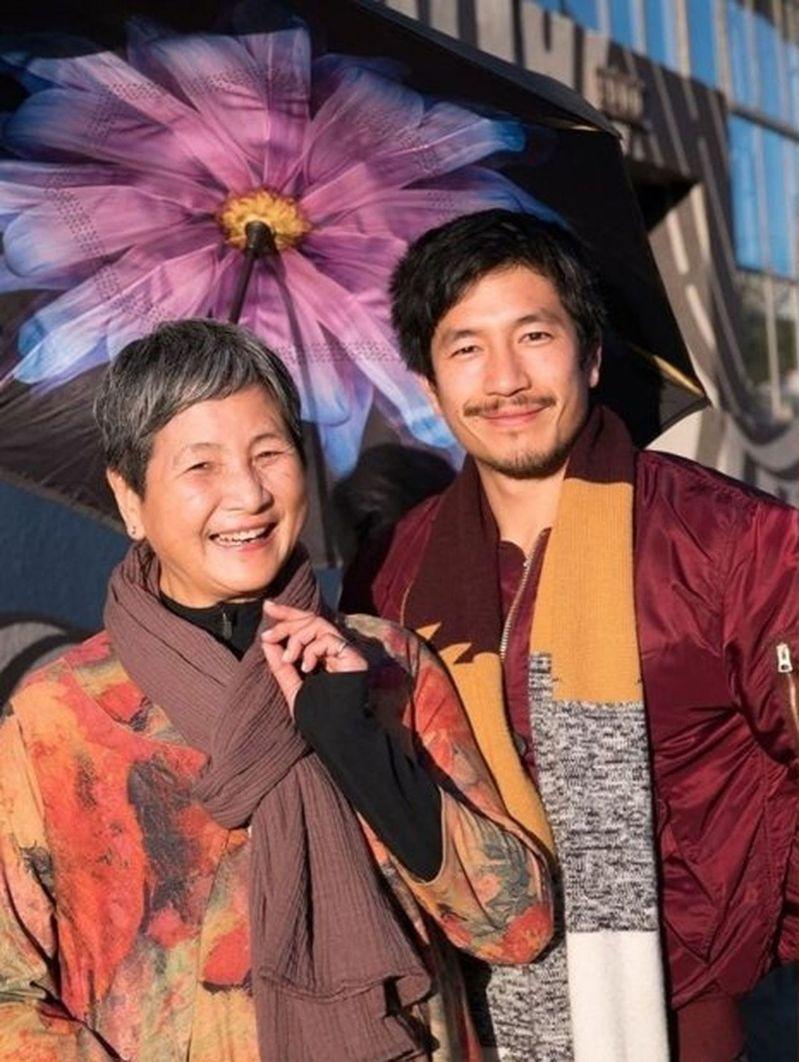 已逝资深武打女星郑佩佩(左)的儿子原和玉(右)再上网募款,为罹癌的妻子筹募医药费。(取材自Instagram)