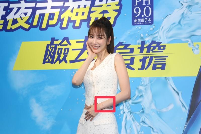 曾莞婷出席宁夏夜市活动。记者沈昱嘉／摄影