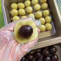 山楂小酥—小巧可爱,酸甜开胃!(30克月饼模具)的做法图解12