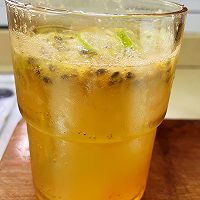 网红水「雪碧柠檬百香果」的做法图解5