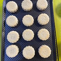 京式月饼(抹茶蜜豆味)—外皮酥脆,清香可口!的做法图解19