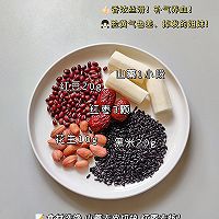黑米山药豆浆-经期后补气血的做法图解1