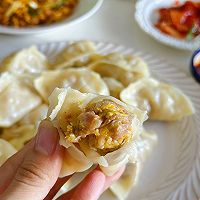 夏日开胃主食|东北酸菜猪肉蒸饺的做法图解6