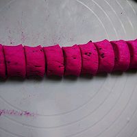 美食美刻之火龙果小馒头的做法图解8