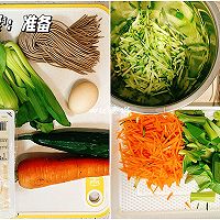 豆花素拌面，干香又够味的夏日花样凉面的做法图解1