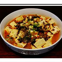 酸菜皮蛋烧豆腐的做法图解5