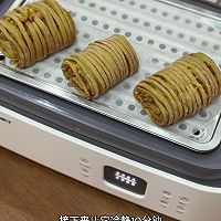 家庭版免揉面!露思同款红糖肉松花卷,超简单!的做法图解7