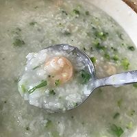 鲜香美味虾仁粥的做法图解4