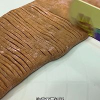 家庭版免揉面!露思同款红糖肉松花卷,超简单!的做法图解5