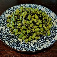 榄菜四季豆的做法图解3