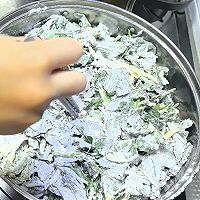 红薯叶麦饭 ▏红薯叶别扔，摇身一变成为健康美食～的做法图解6