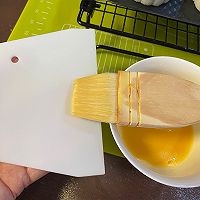 京式月饼(抹茶蜜豆味)—外皮酥脆,清香可口!的做法图解17