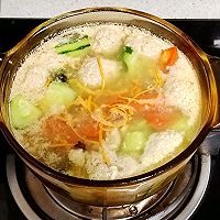 杂烩丸子汤的做法图解3