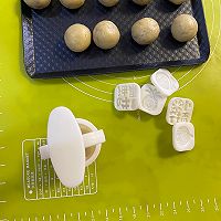 山楂小酥—小巧可爱,酸甜开胃!(30克月饼模具)的做法图解17