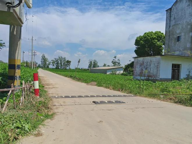 释永信赞助修建的永信路。(取材自凤凰网)