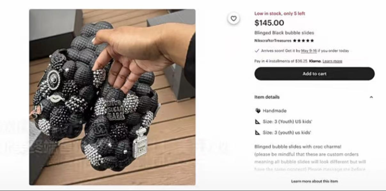 刘世奇借助AI分析，做出爆款丑拖鞋。(取材自第一财经)