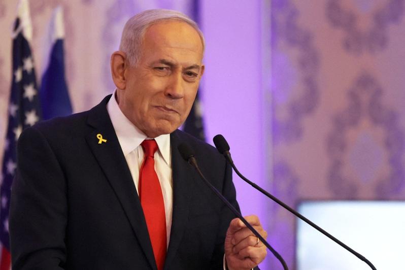 以色列总理内唐亚胡(Benjamin Netanyahu)。路透
